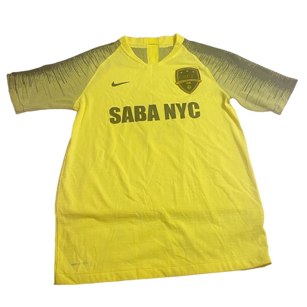 Nike Vaporknit Neon Green Unisex Youth Soccer Jersey, Size: L, NWT, $40